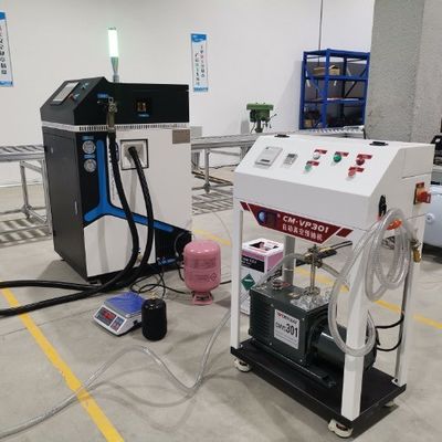 R410A Freon Gas Injection Vacuum System