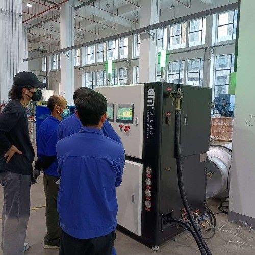 R1233ZD R290 R410A Gas Injecting Equipment for Water Dispenser