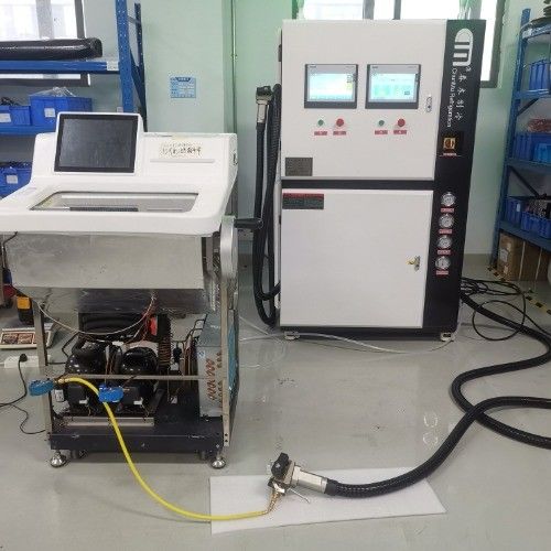 R1233ZD R290 R410A Gas Injecting Machine Auto Refrigerant Charging Station