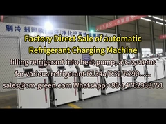 Тепловая насосная промышленность R32 R290 Siemens PLC Автоматическая машина для зарядки хладагента CM8600